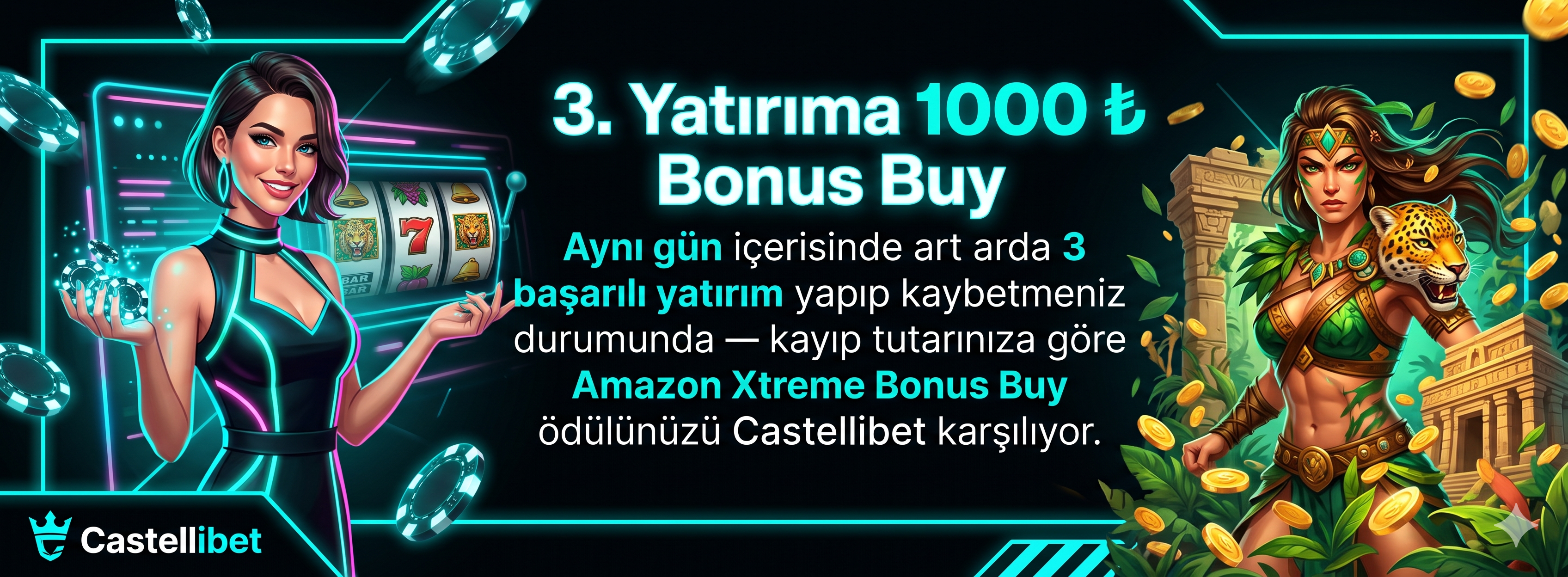 3. Yatırıma 1000 ₺ Bonus Buy